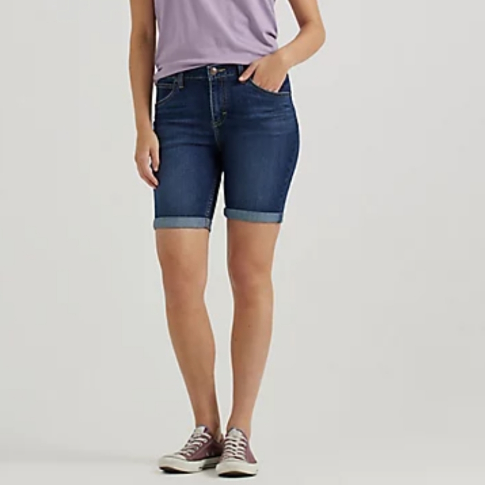 Lee Bermuda Denim Shorts Regular Fit